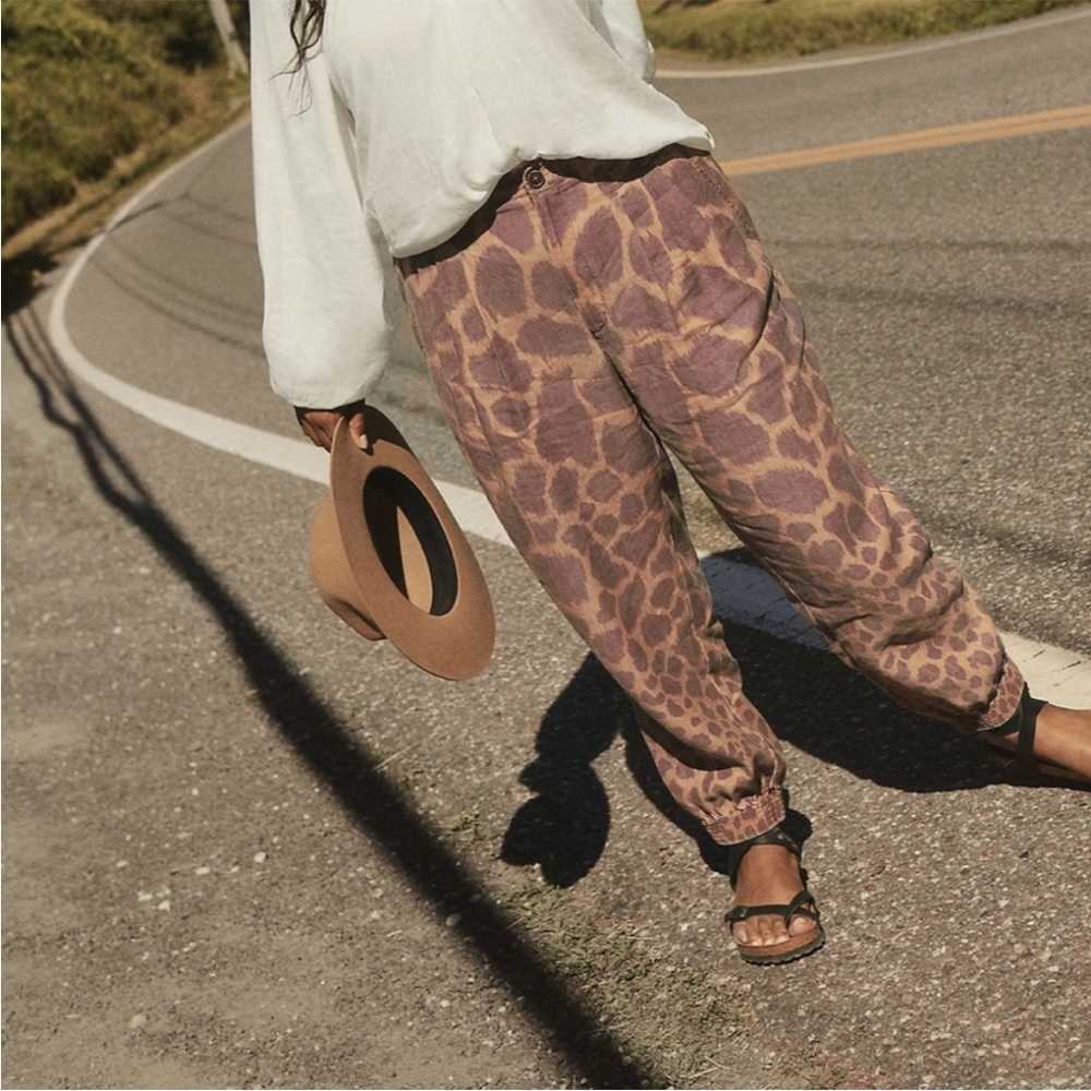 Leopard Print Women's Pants